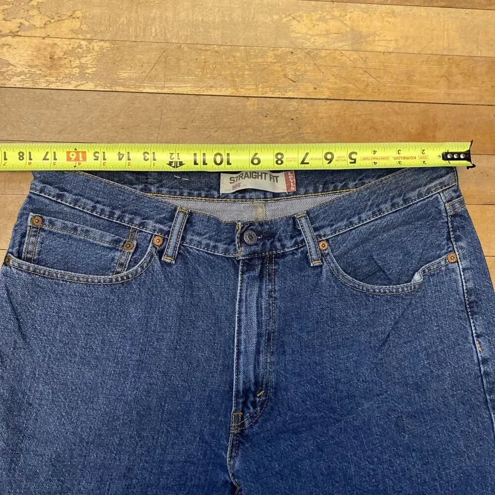 Levi’s Jean Shorts 505 Straight Fit Size 34 90’s Y2K Summer Dad Shorts